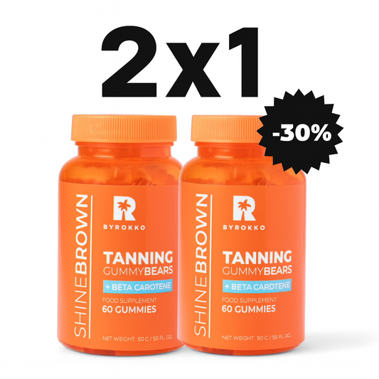 Gomitas Shine Brown 2x1 (BRONCEADO POR 2 MESES)